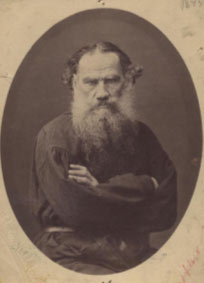 Л.Н. Толстой. 1885 г. Москва